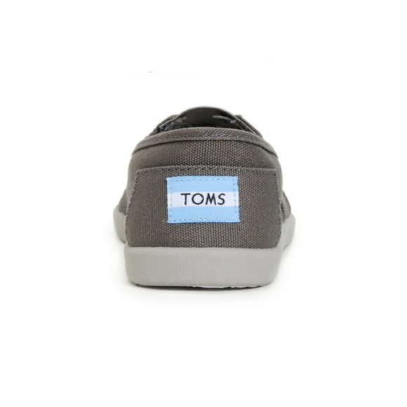 NEW TOMS! - Classic Grey Slip-Ons - Picture 6 of 9